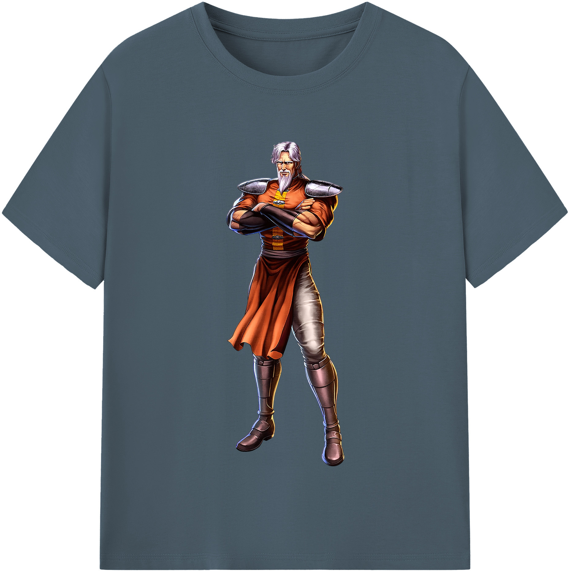 （画像用） 北斗の拳 Fist of the North Star 綿100％半袖Tシャツ（フロントプリント）